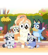 Frisky and her four Nieces.