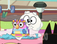 An animation error - Chattermax is misaligned