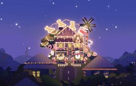 During Christmas