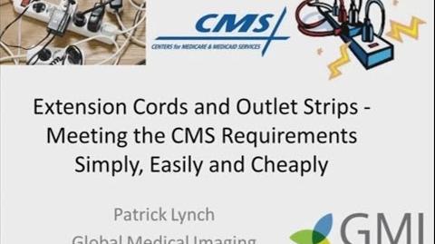 Outlet Strips and Extension Cords - Meeting the CMS Requirements Simply, Easily and Cheaply-0