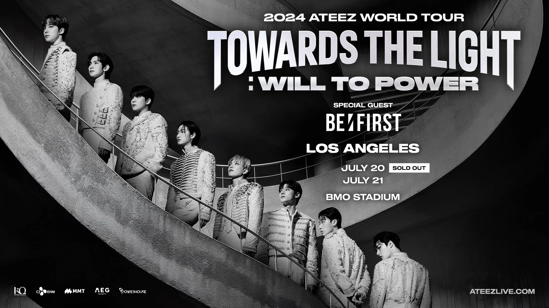 ATEEZ WORLD TOUR [TOWARDS THE LIGHT : WILL TO POWER] | BMSG Wiki
