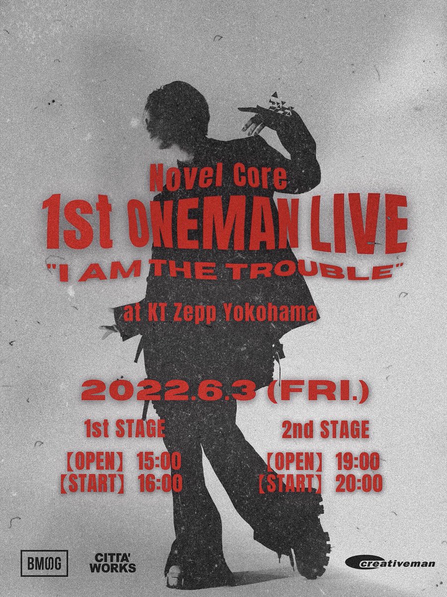 Novel Core 1st ONEMAN LIVE 