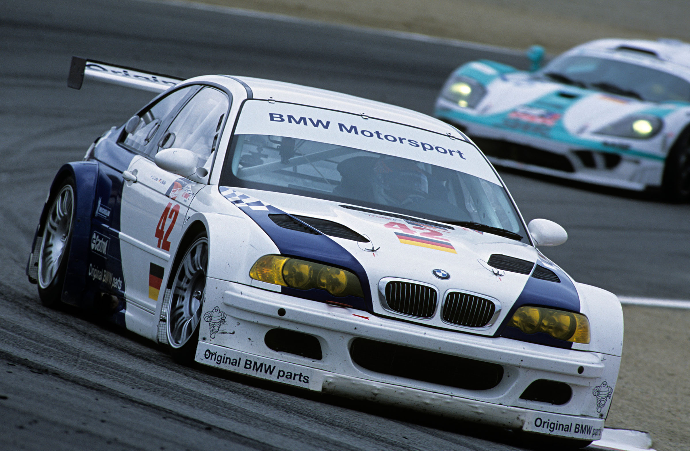 BMW m3 GTR Race car