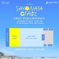 Sayonara Crawl First Performance -2