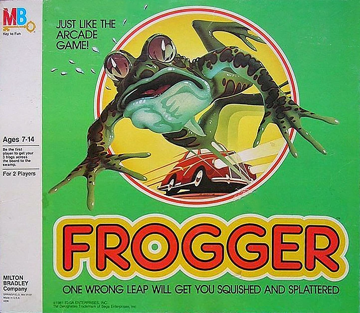 Frogger Board Game Art Wiki Fandom