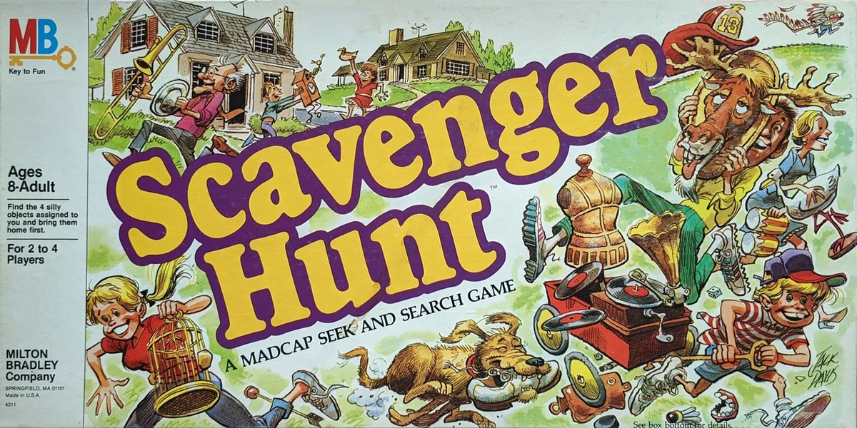 Scavenger Hunt Board Game Art Wiki Fandom