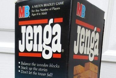 Vintage 1986 Milton Bradley Original Jenga Game