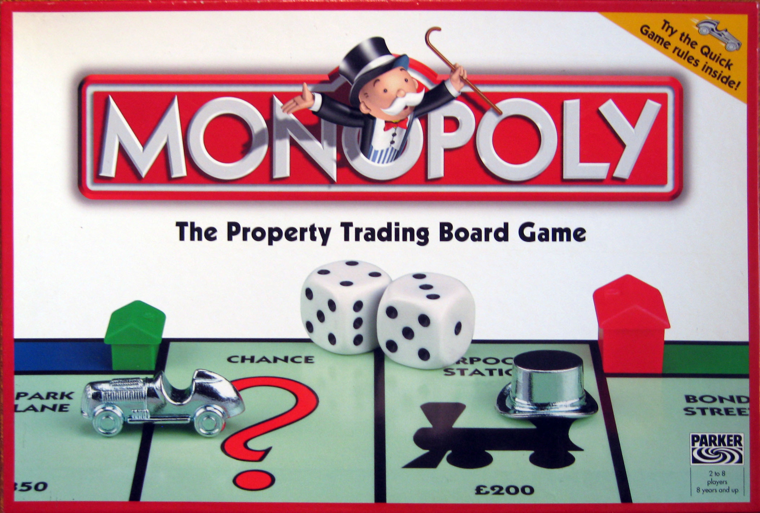New Release Cambridge Monopoly The Fast-Dealing Property Trading Board Game 
