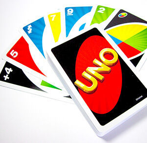 Christmas Crazy Eights/Uno Card Game by Peanuts with Pencils