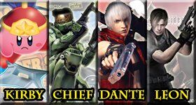 Kirby vs Master Chief vs Dante vs Leon Kennedy 2008 | Board 8 Wiki | Fandom