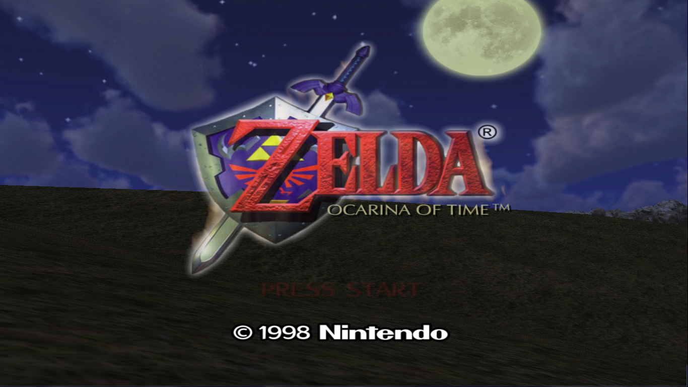 zelda ocarina of time wallpaper n64