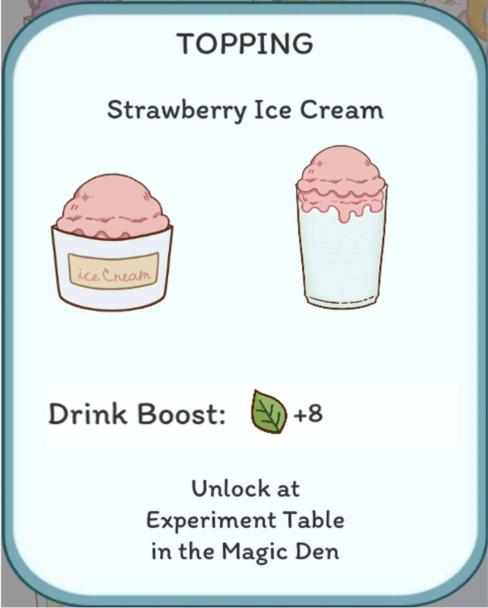 Strawberry Ice Cream | Boba Story Wiki | Fandom