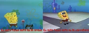 SpongeBob teleported!.png (2,72 MB) A la izquierda, Bob Esponja se ve en la arena. A la derecha, Bob Esponja se ve en el camino.