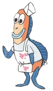 bob esponja peces personajes tristes