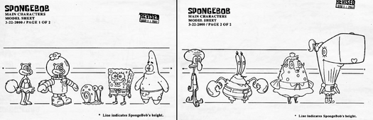 SpongeBob-main-characters-model-sheet-season-2