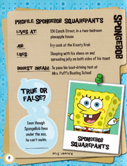 Archivo de personaje de Bob Esponja.