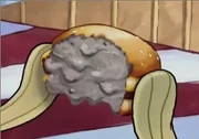Una hamburgesa del Crustaceo OLunes