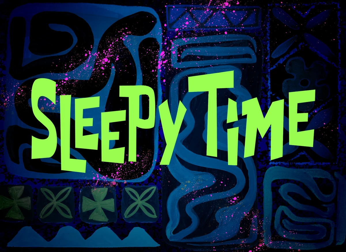 Hora de Dormir Bob Esponja Wiki Fandom