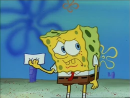 Bob Esponja tiene los dientes amarillos por error.