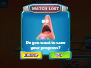 Patrick sorprendido en Super Brawl Universe