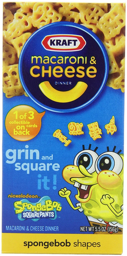 Bob Esponja Kraft Foods