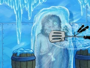 Cavernícola congelado.