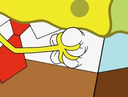 Su cinturón no está.