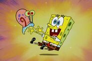 Bob Esponja encuentra a Gary