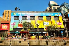 "Bob Esponja 25" en Hard Rock Hotel en San Diego.