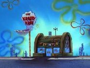 Krusty Krab desde el orizonte