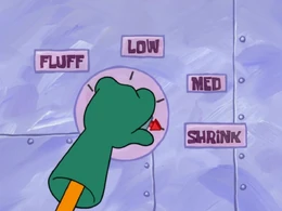 El error del brazo anaranjado de Bob Esponja.