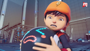 InviBot being captured by BoBoiBoy