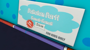 Pakaian Parti Kanak-Kanak on the label of Superhero Jero Jero Suit.
