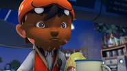 Muka BoBoiBoy penuh koko