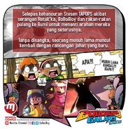 Komik BoBoiBoy Galaxy Musim 2 - previu