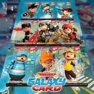 Poster BoBoiBoy Galaxy Card