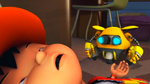 Ochobot beside BoBoiBoy Lightning