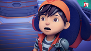 Boboiboy kaget