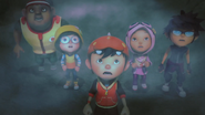 Geng BoBoiBoy kagum tengok lab