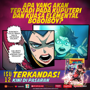 What will happen to Kuputeri and BoBoiBoy's Elemental Power?