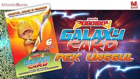 BoBoiBoyGalaxyCard ✨PEK UNGGUL✨ - Paket BoBoiBoy Petir⚡