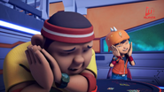 Gopal dan BoBoiBoy mempermainkan Fang