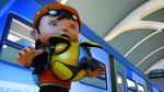 Ochobot hugging Boboiboy