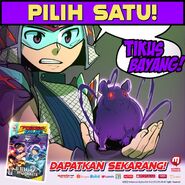 Pilih satu - Tikus Bayang