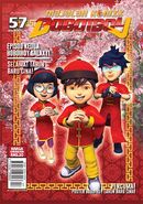 Majalah Komik BoBoiBoy Isu 57