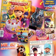 Majalah Komik BoBoiBoy Isu 82