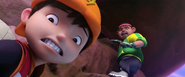 BoBoiBoy dan Gopal panik buat yang kedua kalinya