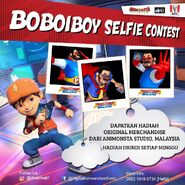 BoBoiBoy Selfie Contest