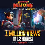 S1E1 Extended - 1 Million views in 12 hours!