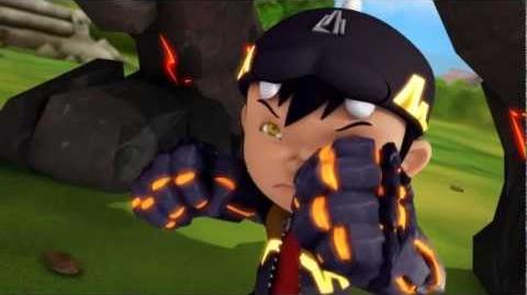 Kemunculan Pertama BoBoiBoy Gempa! HD